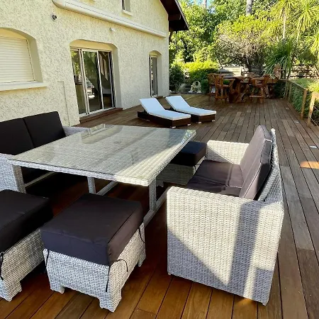 Villa Mit Beheiztem Pool In Claouey Lège-Cap-Ferret